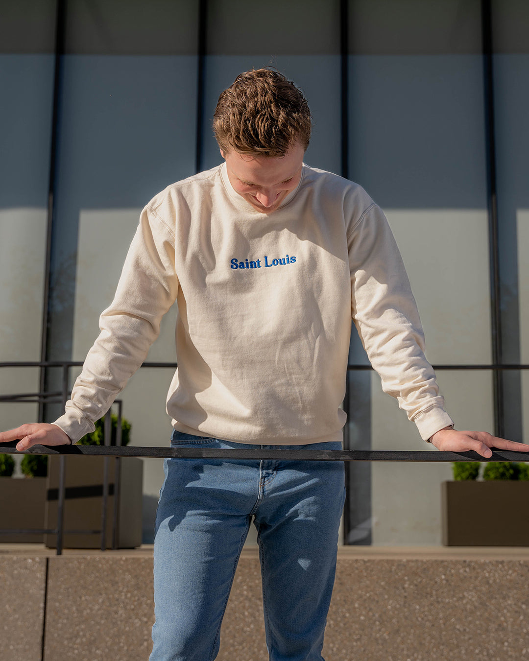Tucker Lightweight Embroidered Comfort Colors Sweatshirt