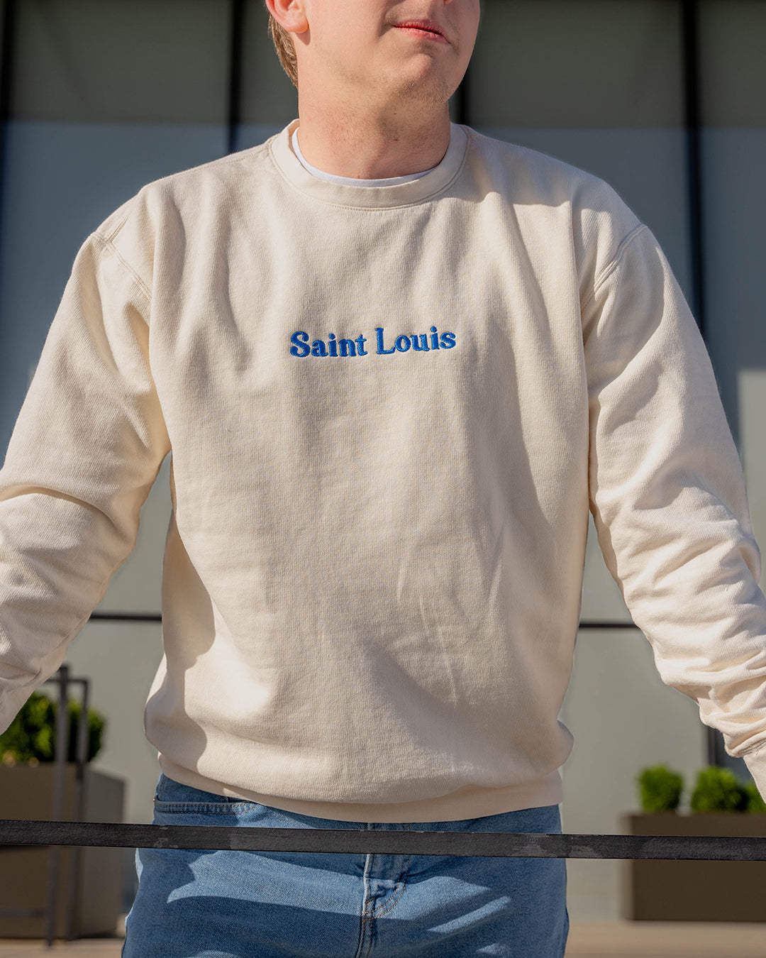 Tucker Lightweight Embroidered Comfort Colors Sweatshirt