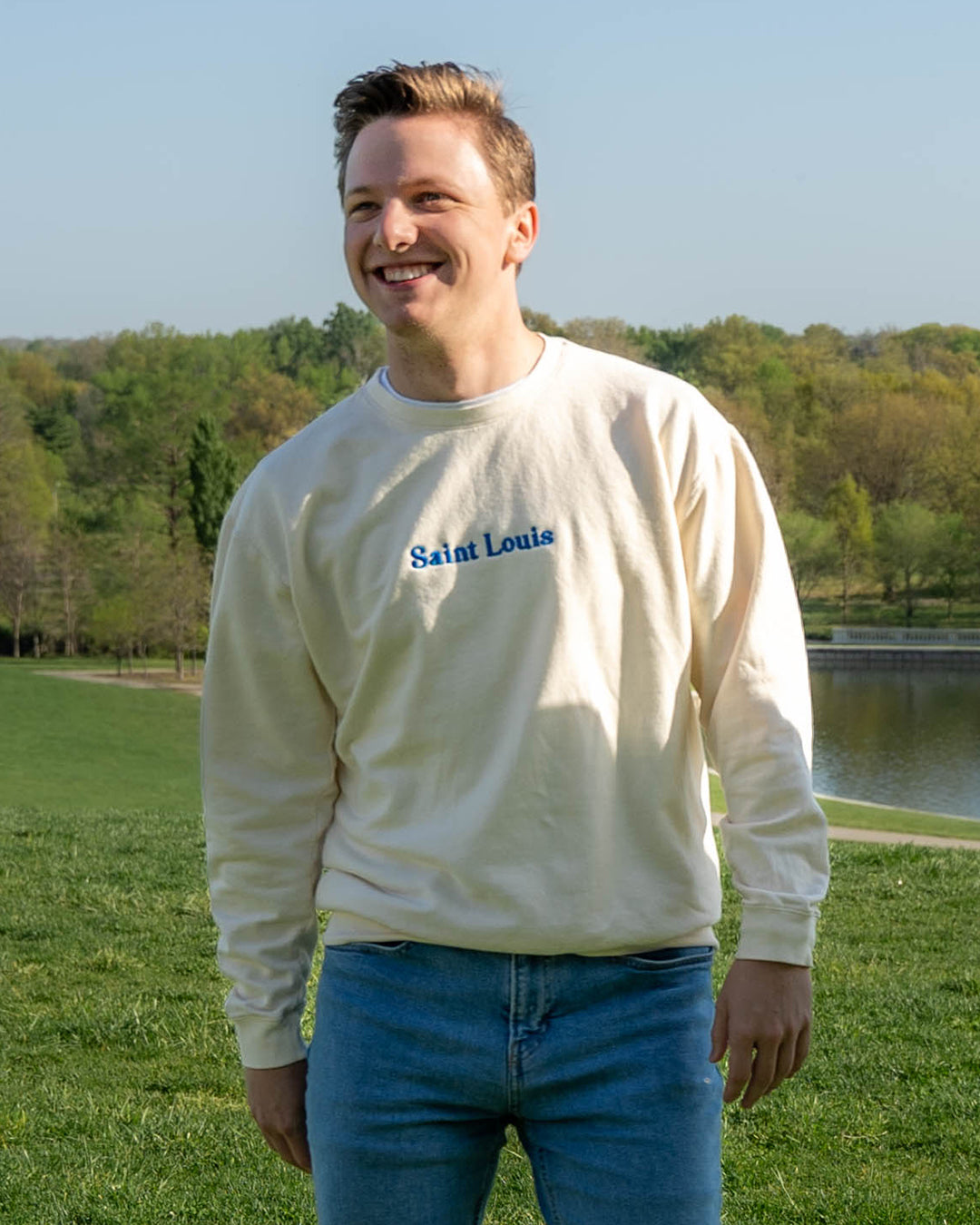 Tucker Lightweight Embroidered Comfort Colors Sweatshirt