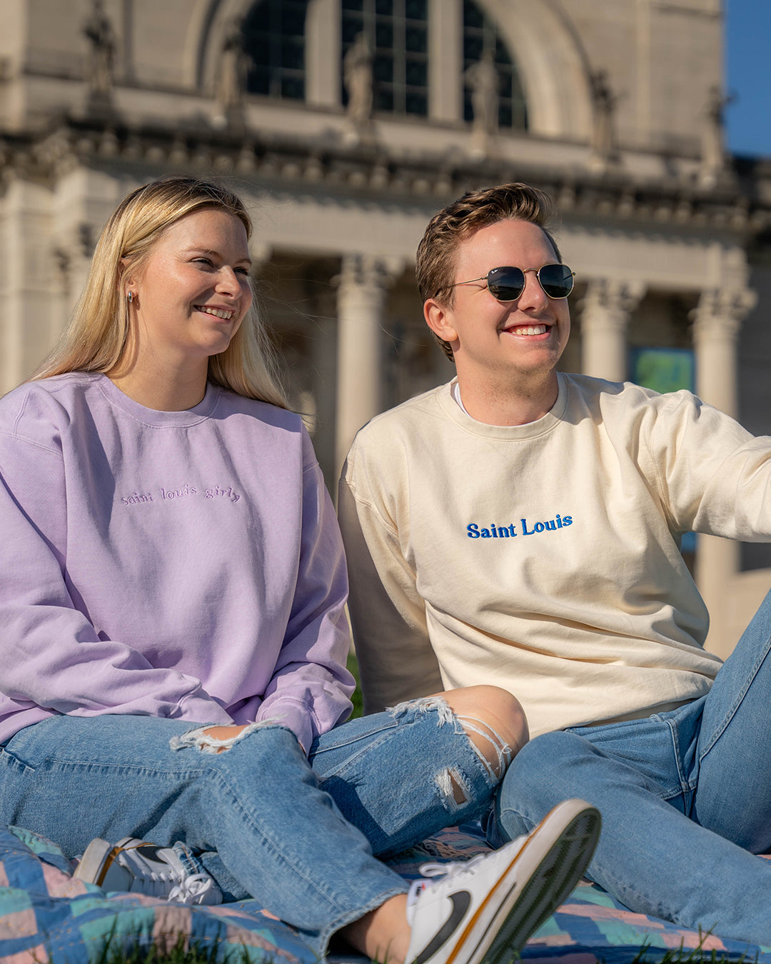 Tucker Lightweight Embroidered Comfort Colors Sweatshirt
