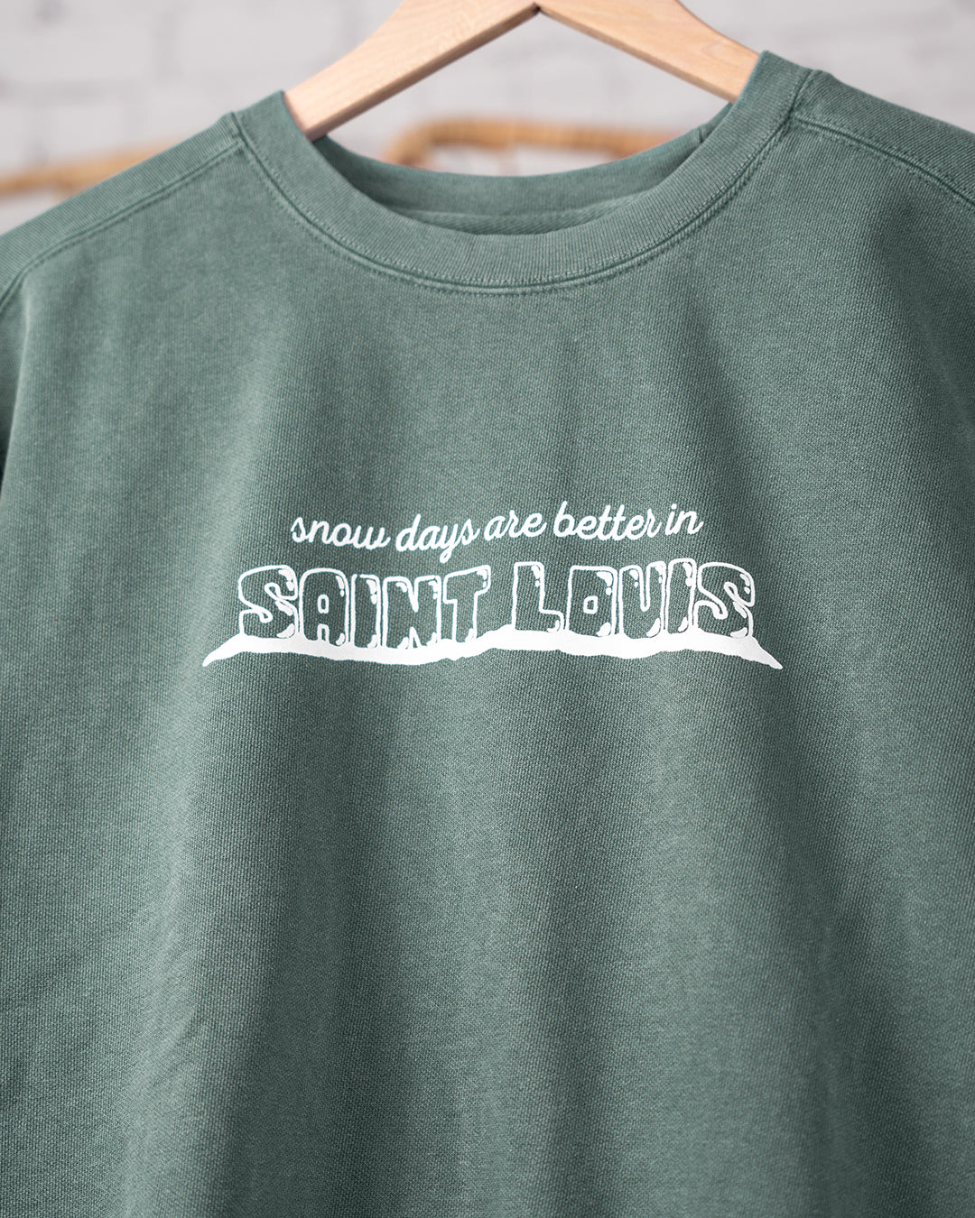 Snow Day on Art Hill Sweatshirt