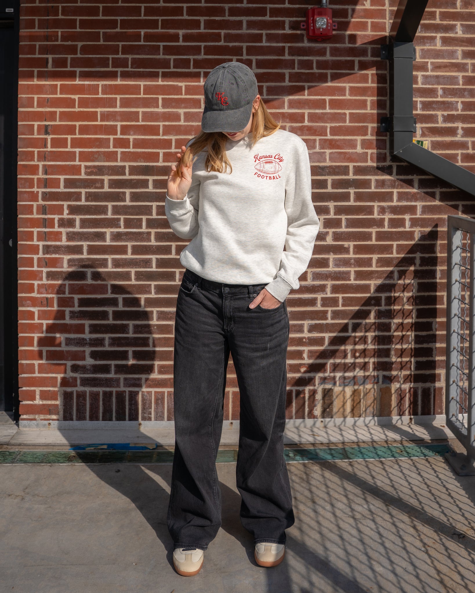 Kansas City Football Vintage Style Sweatshirt