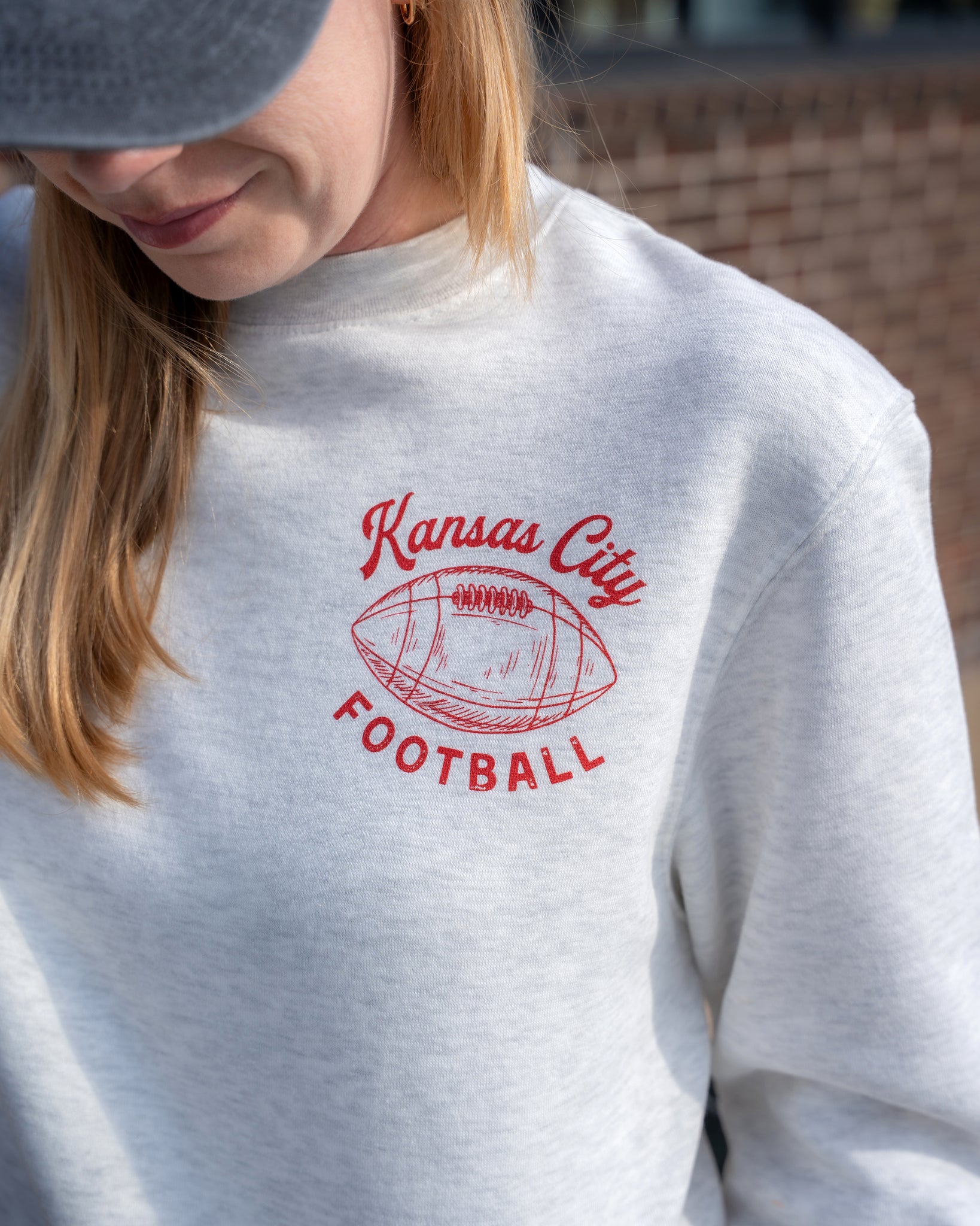 Kansas City Football Vintage Style Sweatshirt