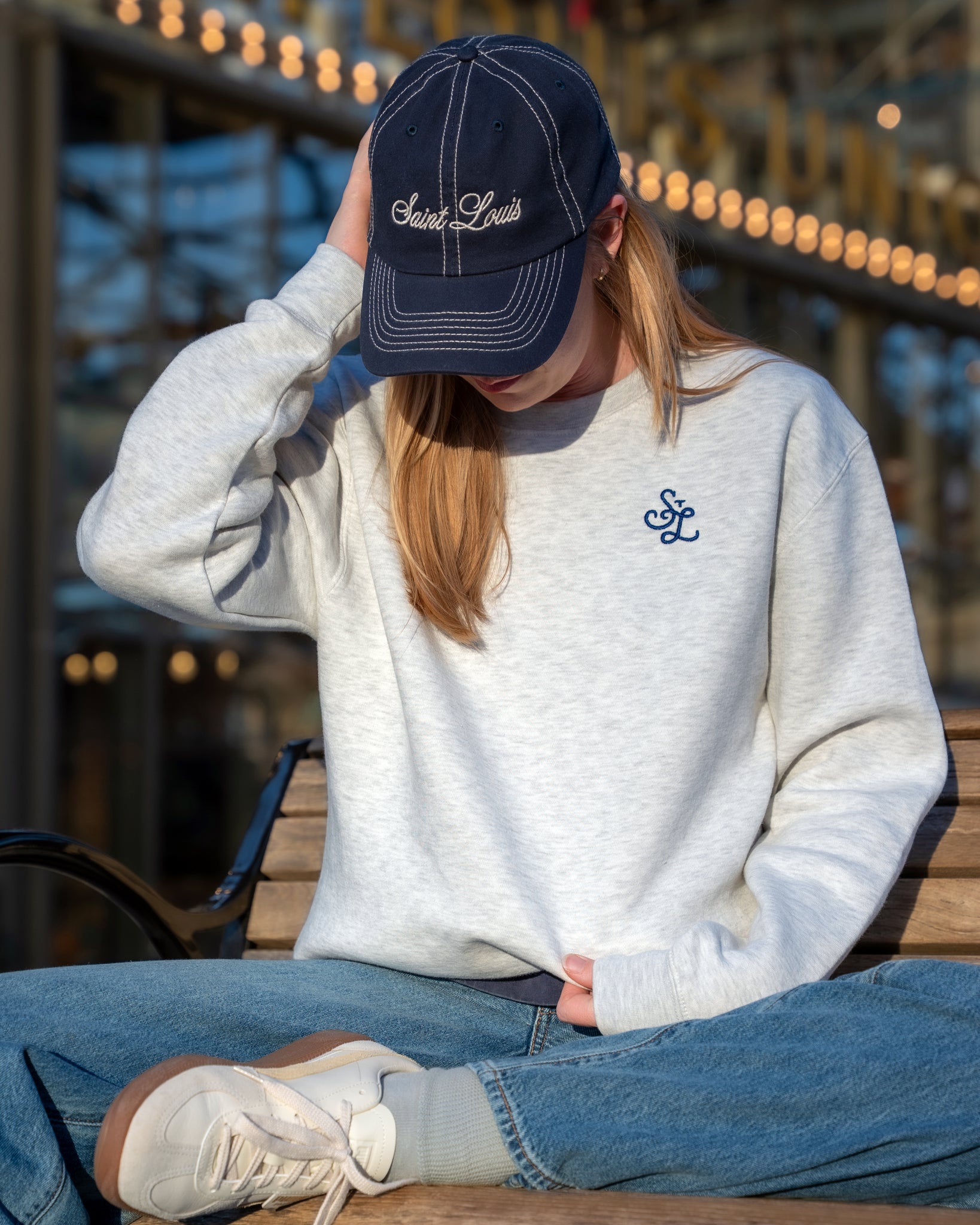St. Louis Icon Embroidered Sweatshirt