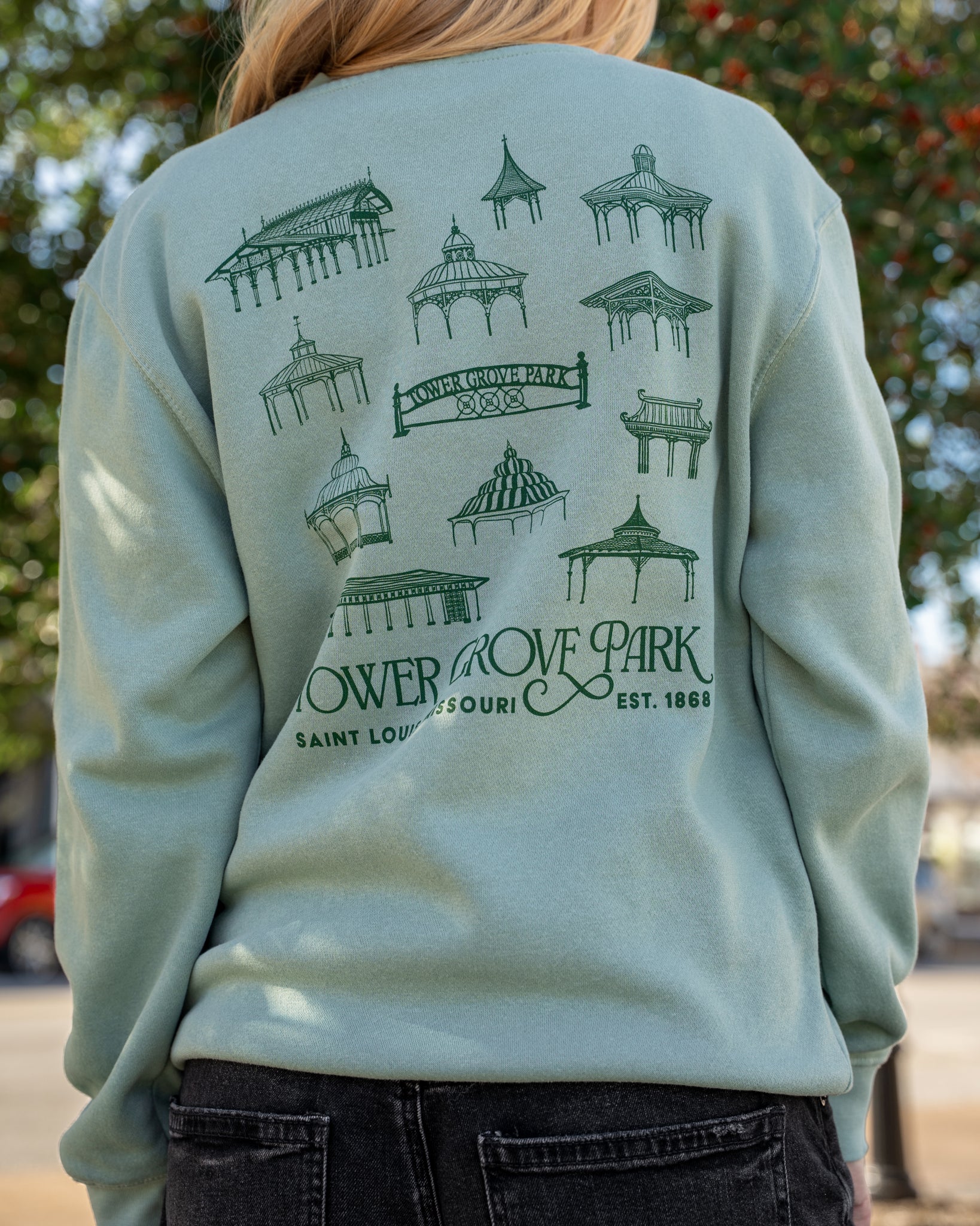 Tower Grove Pavilions Crewneck Sweatshirt