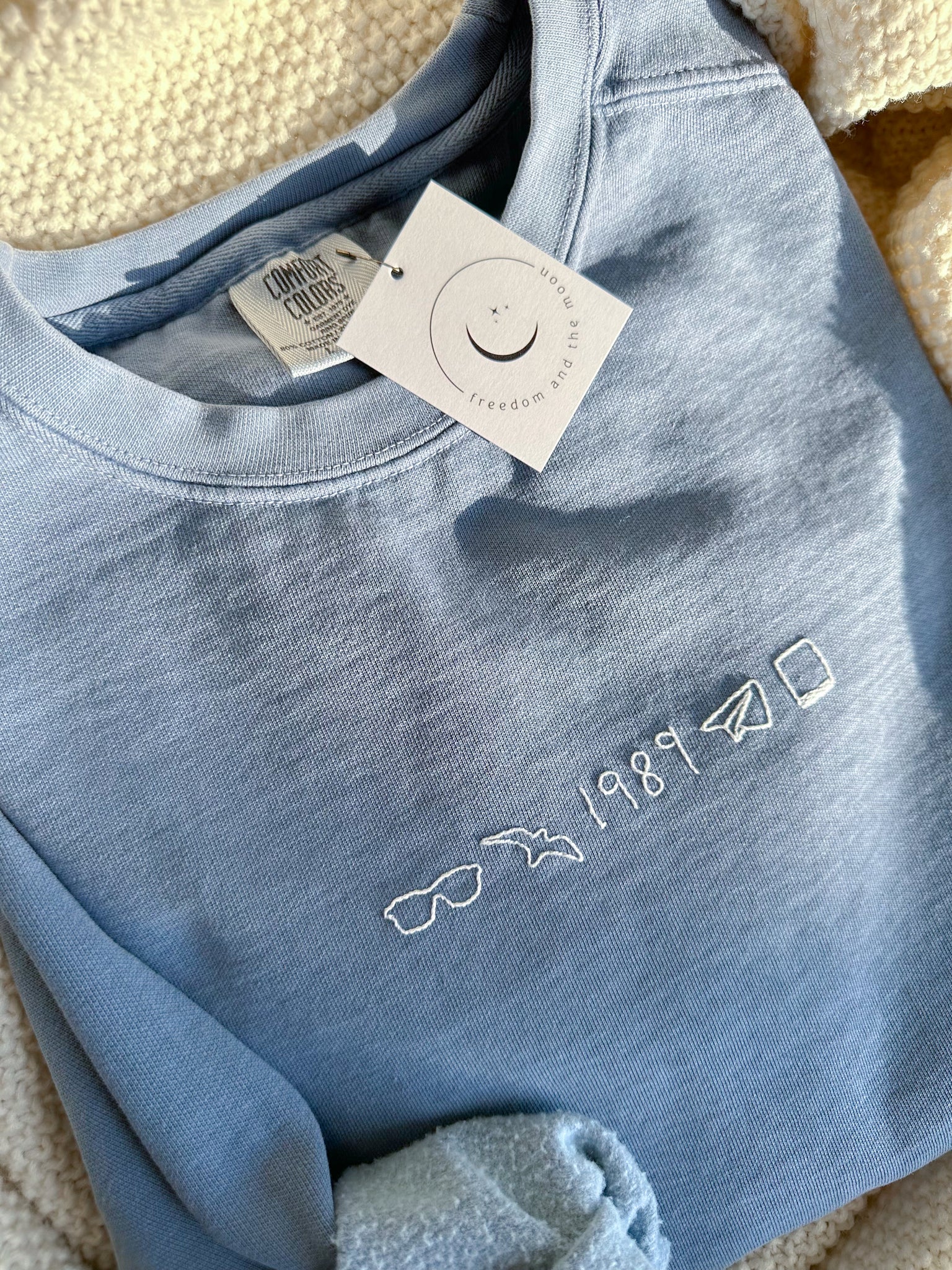 Hand Stitched 1989 Sweatshirt