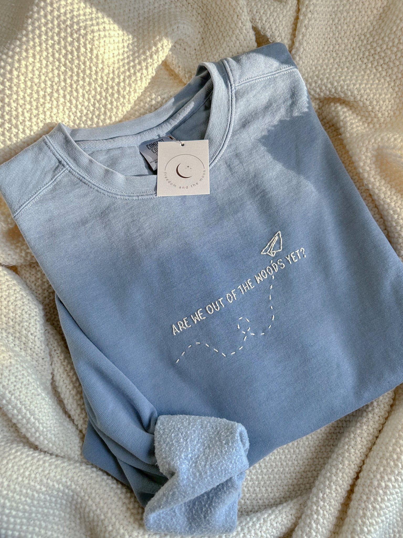 Hand Stitched Out of the Woods Sweatshirt