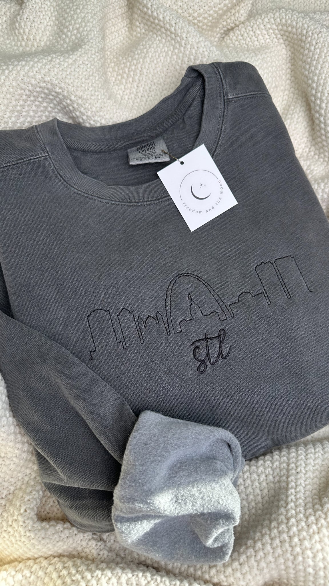 STL Skyline Embroidered Sweatshirt