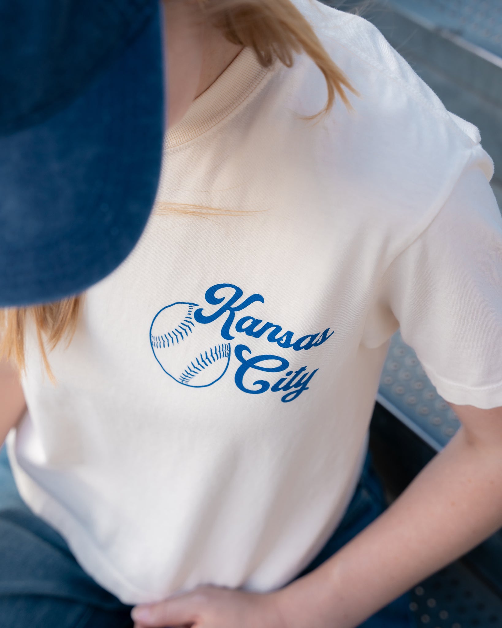 Kansas City baseball comfort colors tshirt vintage style crop unisex