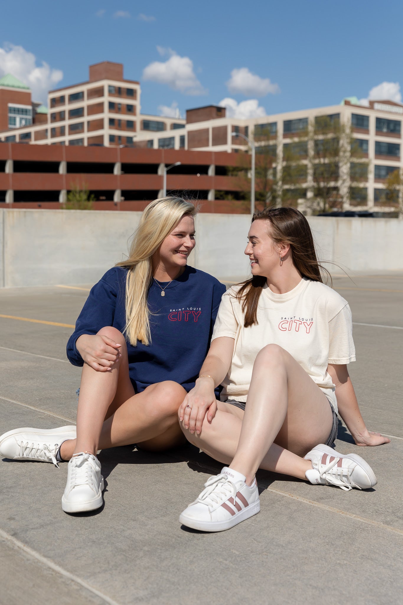Saint Louis CITY Hand Embroidered Sweatshirt