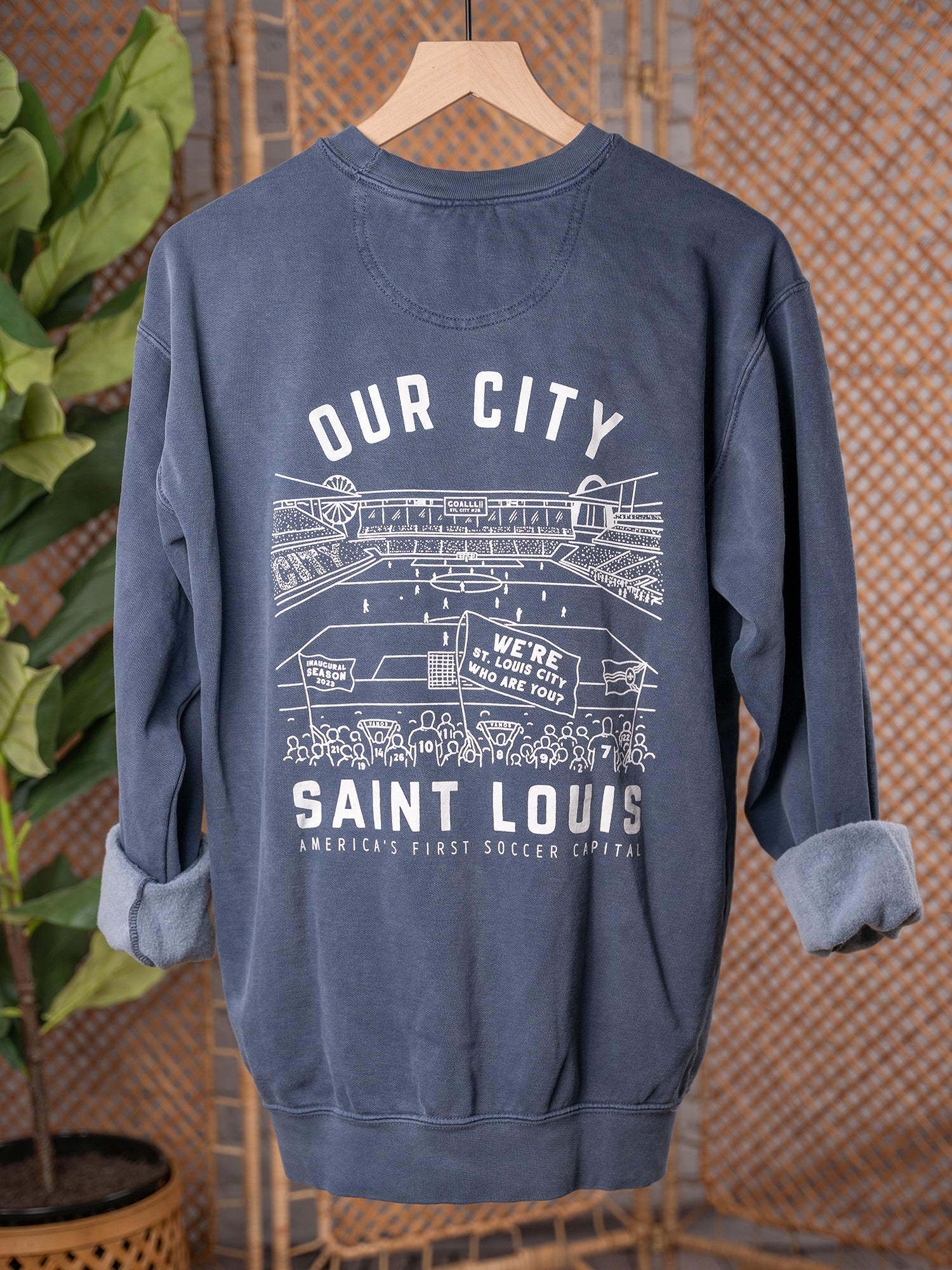 Our City Screen Printed T-shirt and Sweatshirt