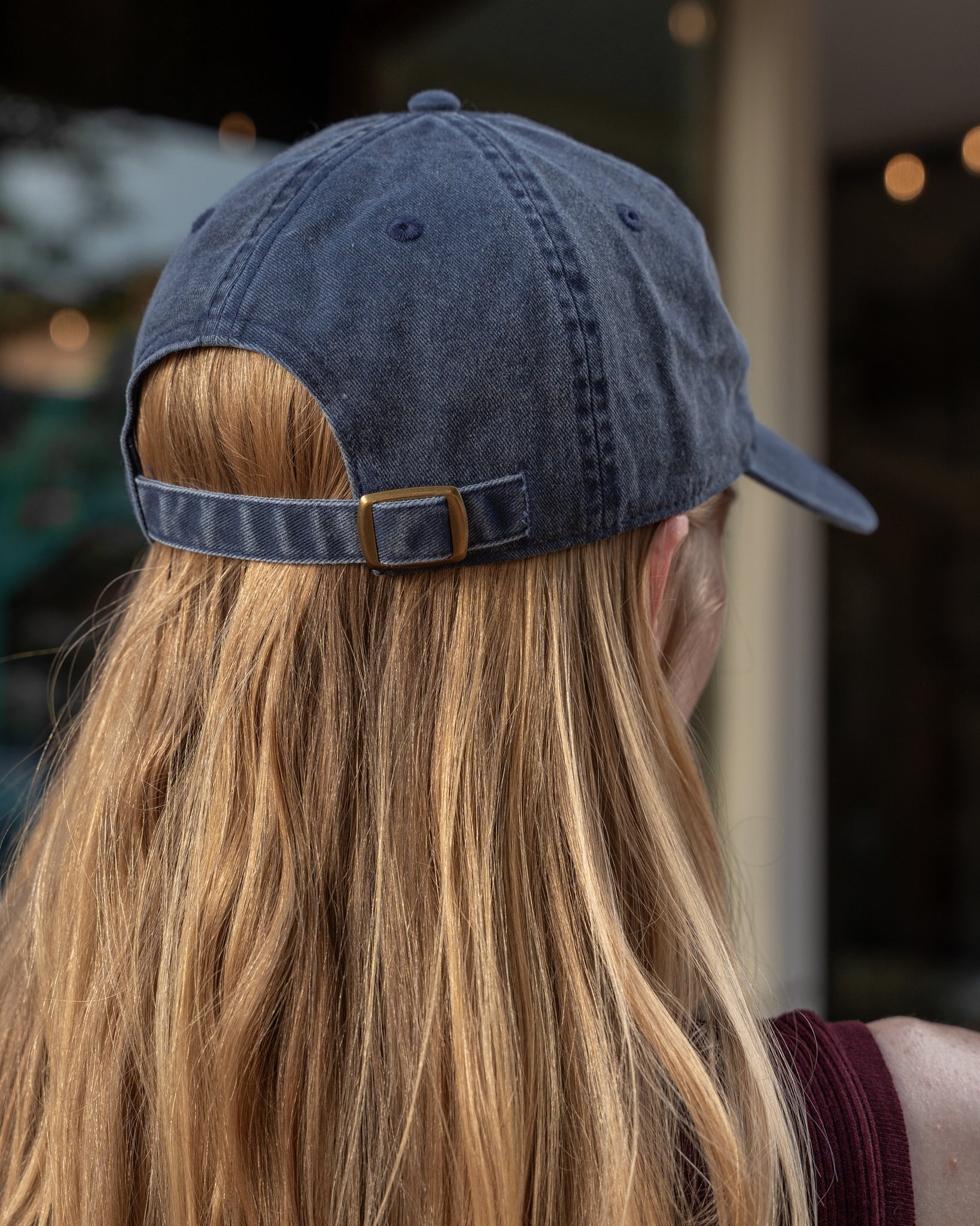 St. Louis STL Vintage Wash Navy Embroidered Hat