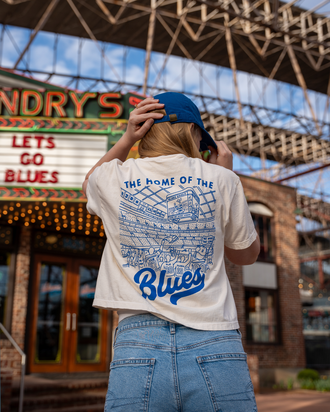home of the st Louis blues tshirt sweatshirt vintage style