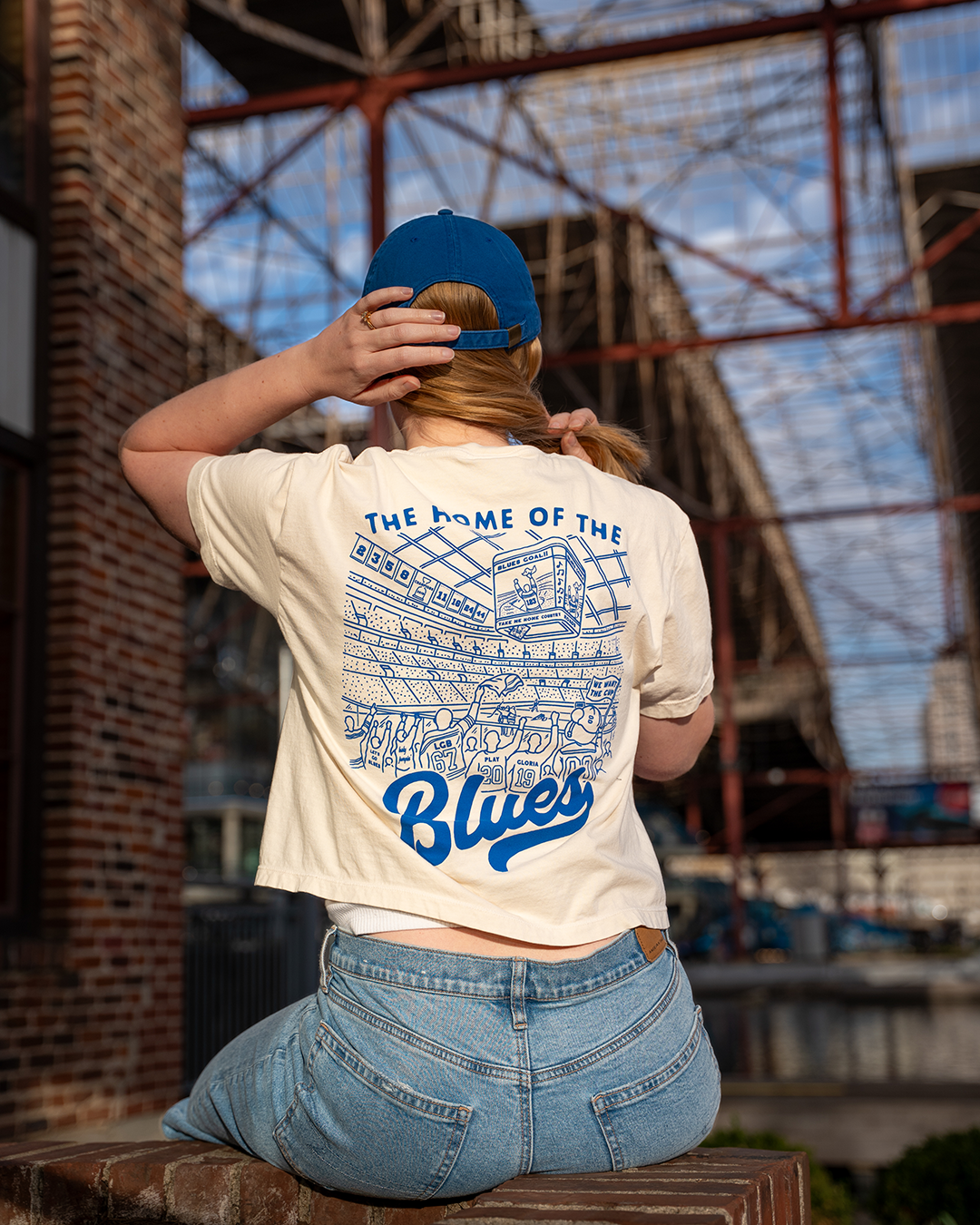 home of the st Louis blues tshirt sweatshirt vintage style