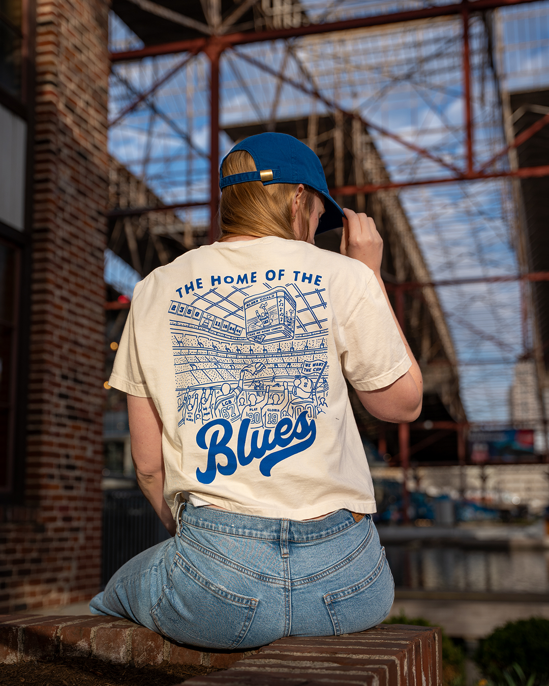 home of the st Louis blues tshirt sweatshirt vintage style
