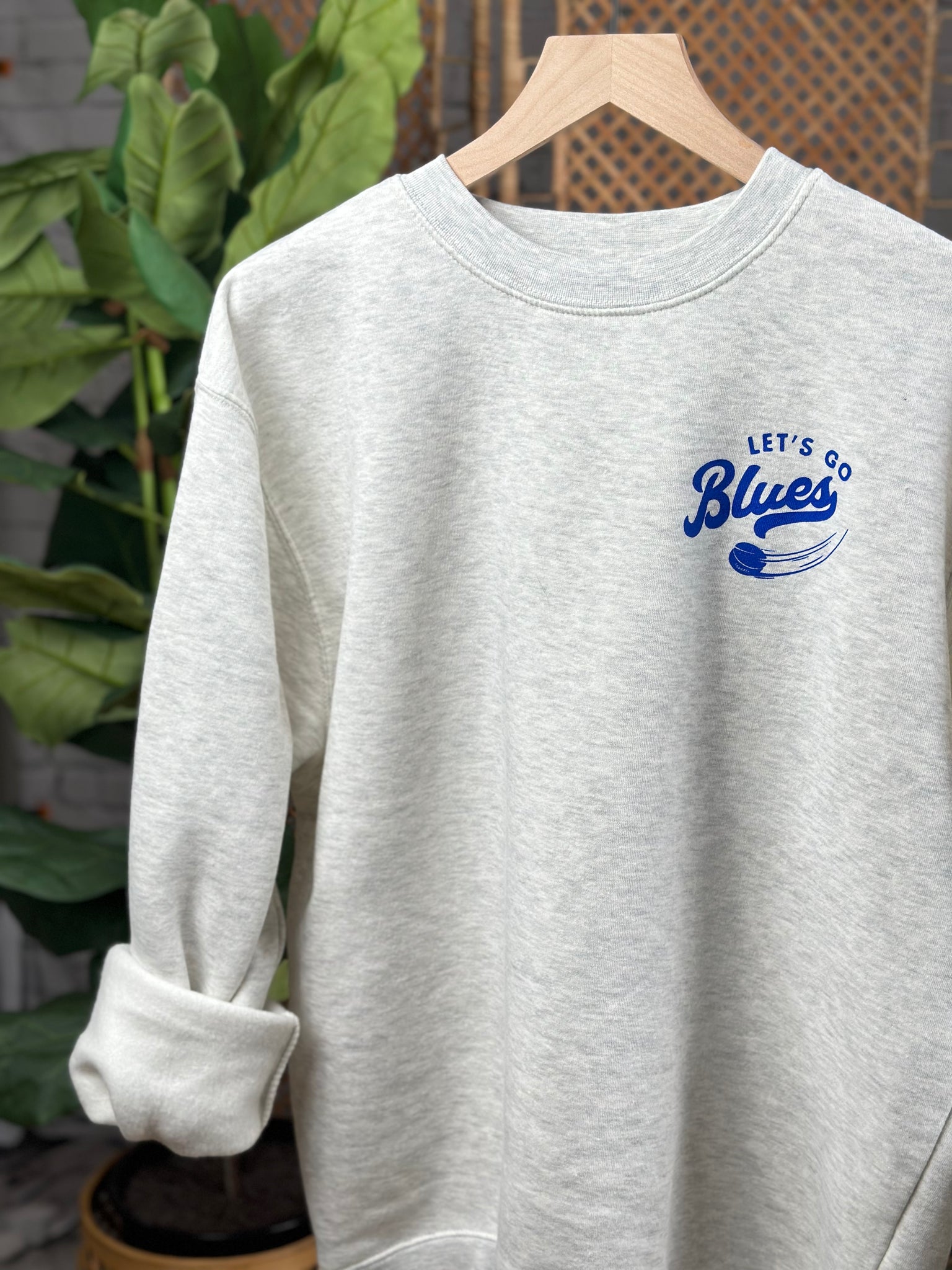 home of the st Louis blues crewneck sweatshirt vintage style