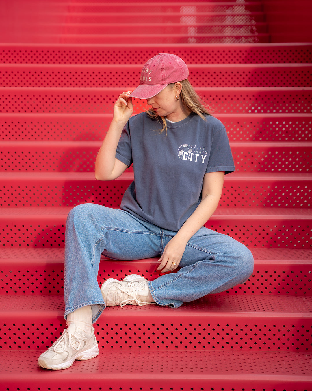 our city comfort colors tshirt saint louis soccer