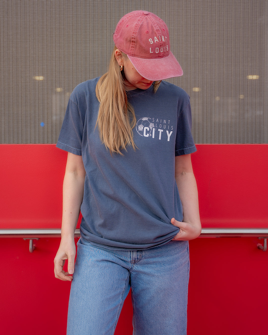 our city comfort colors tshirt saint louis soccer