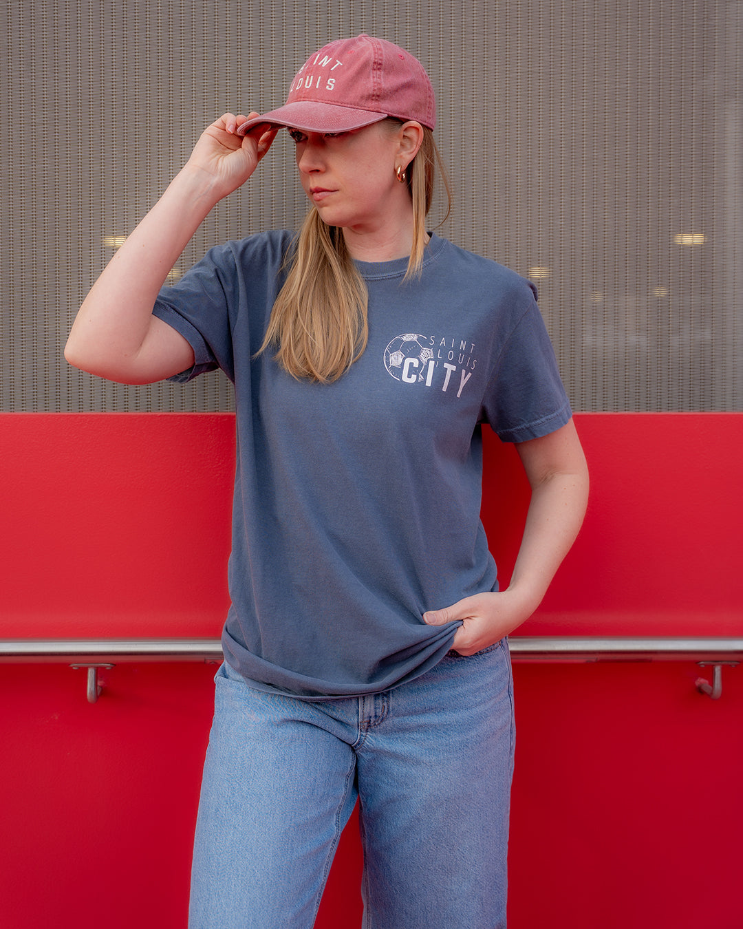 our city comfort colors tshirt saint louis soccer