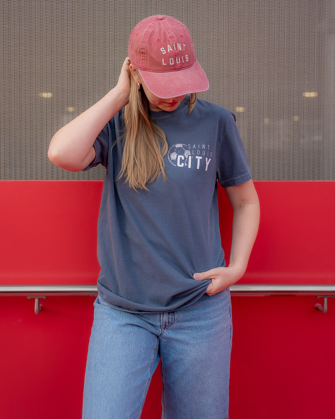 our city comfort colors tshirt saint louis soccer