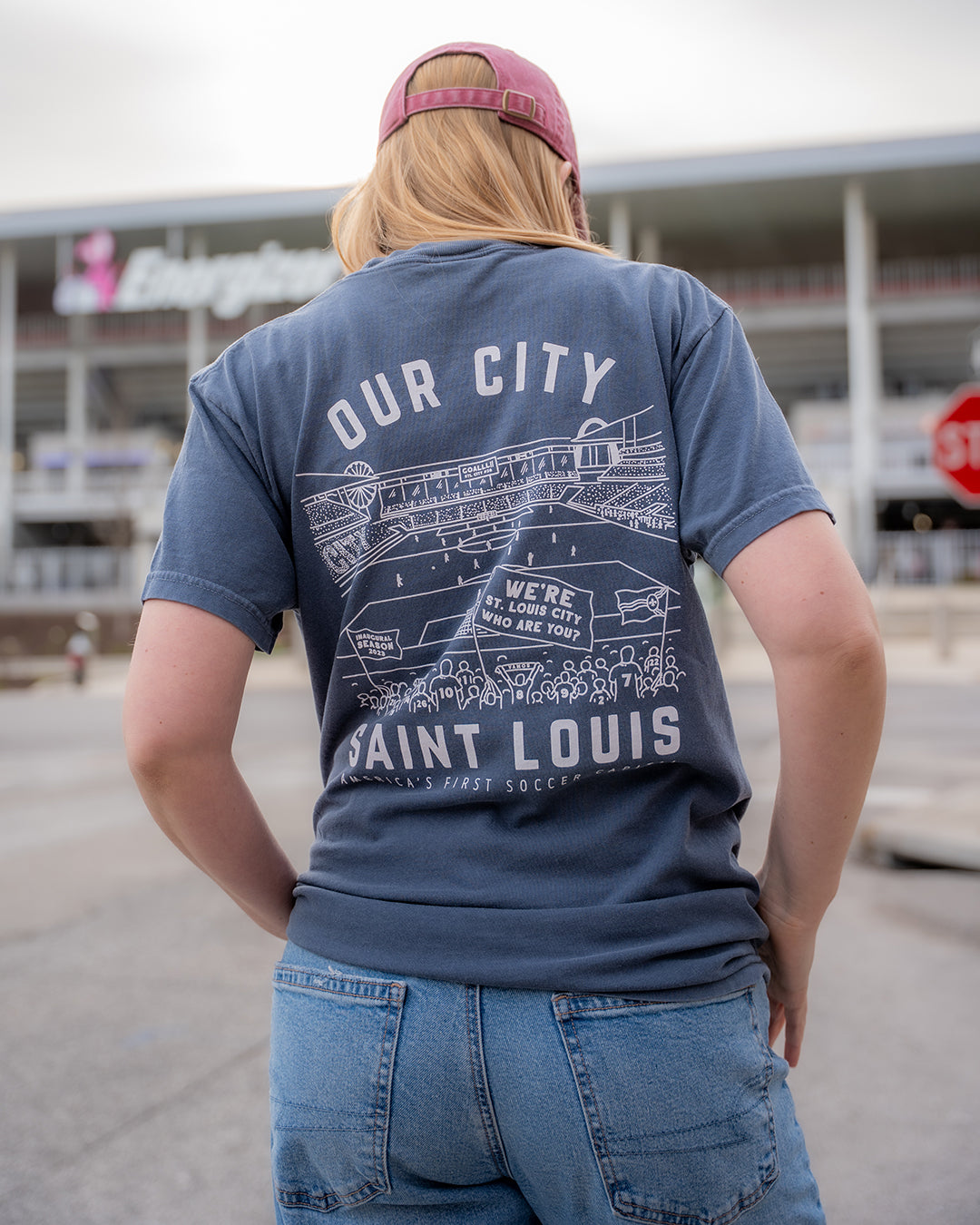 our city comfort colors tshirt saint louis soccer