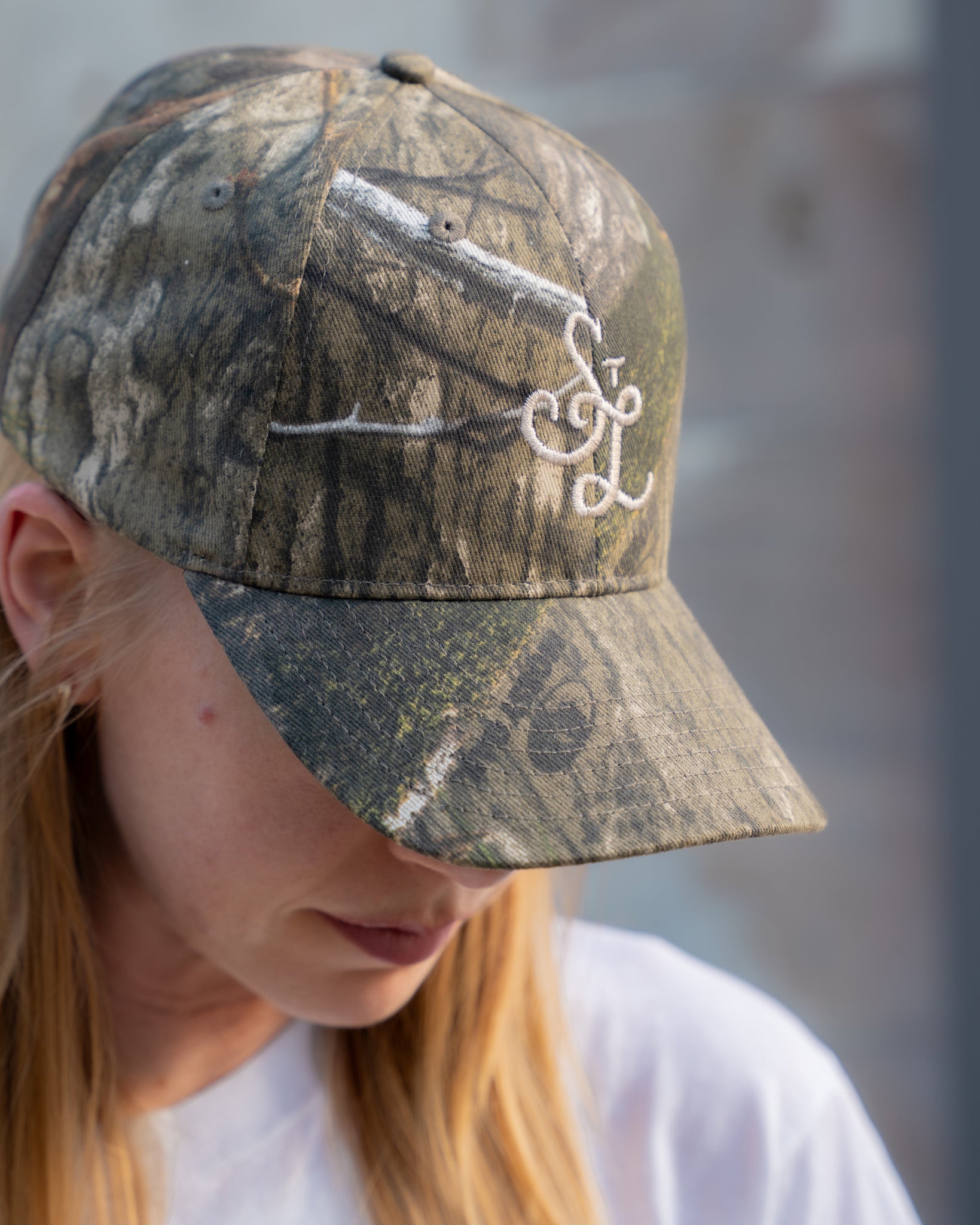 stl embroidered camo camouflage baseball cap adjustable hat