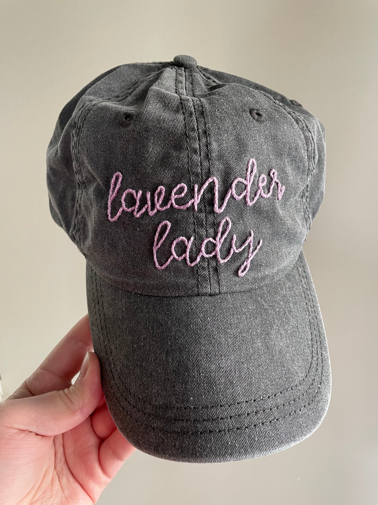 Custom Hand Embroidered Hat
