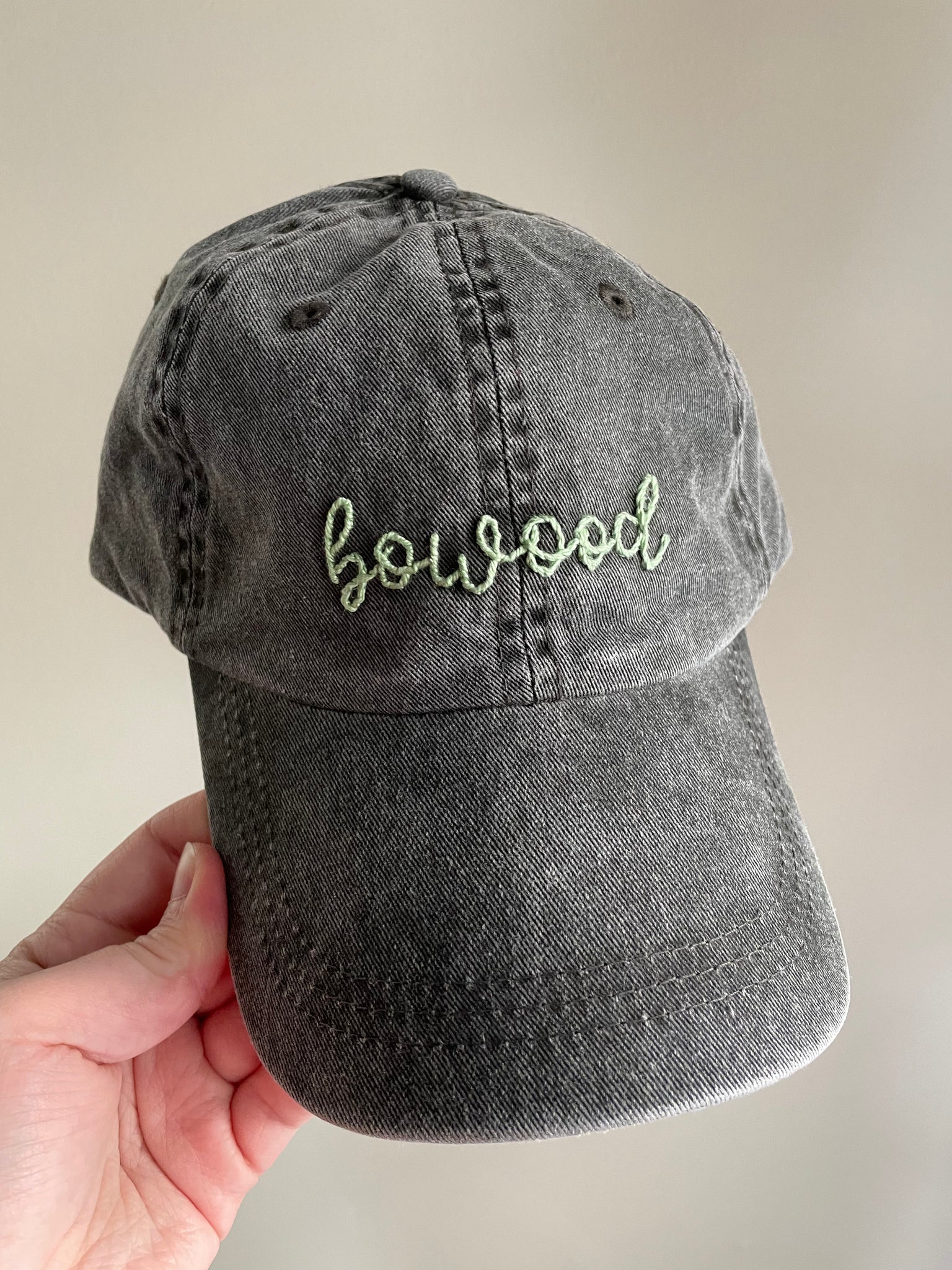 Custom Hand Embroidered Hat