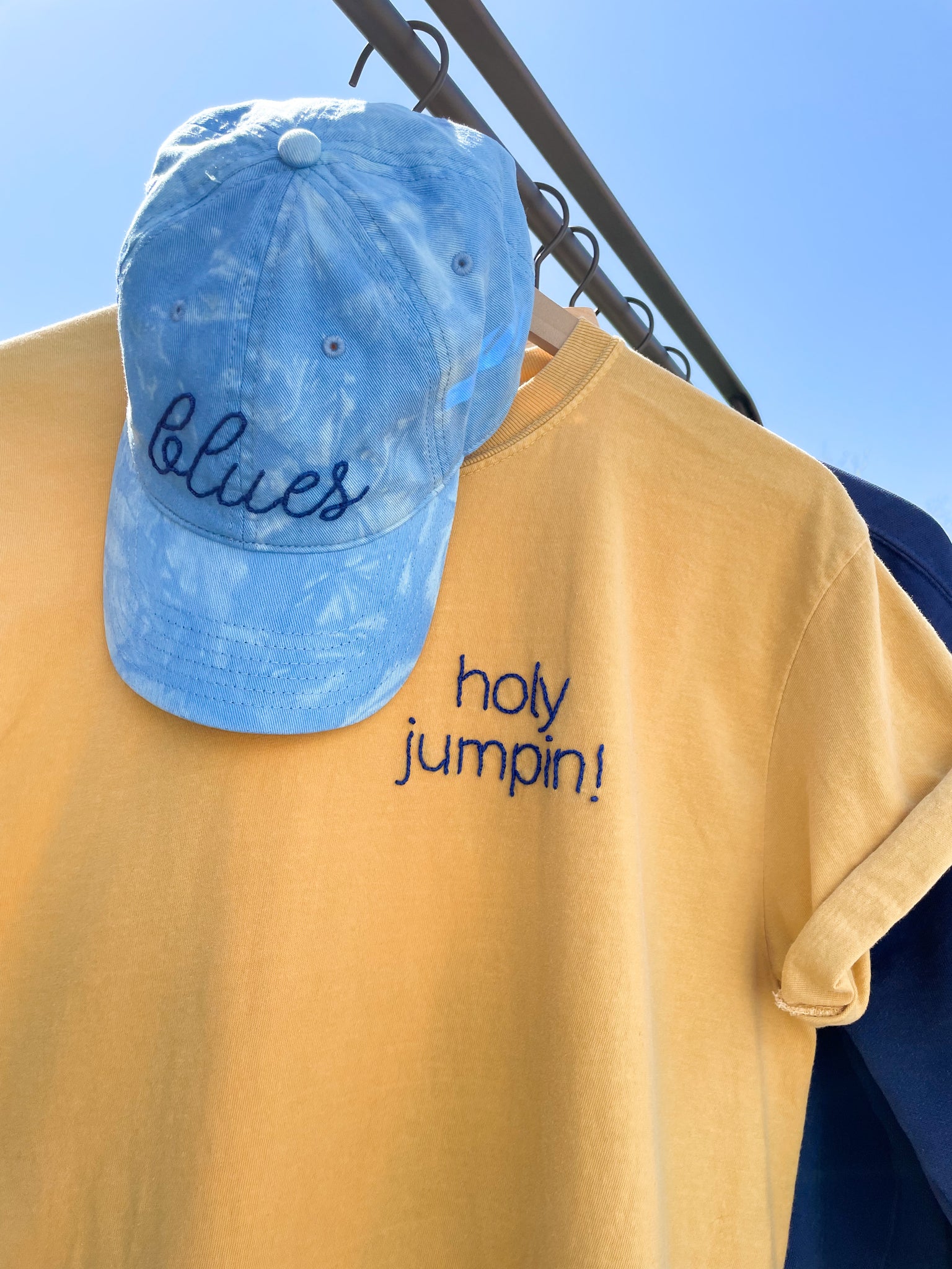 Holy Jumpin! Hand Stitched Tshirt