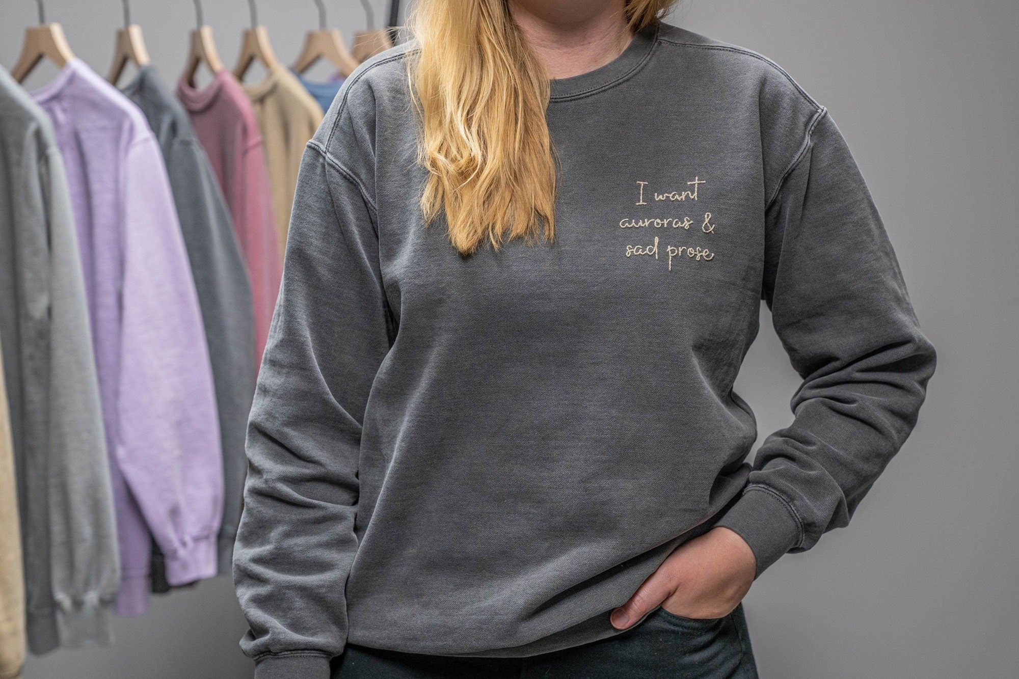 Auroras and Sad Prose Sweatshirt