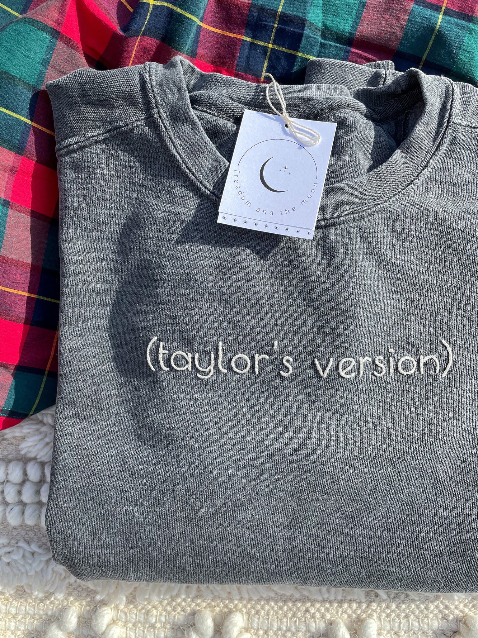 Taylor's Version Hand Embroidered Sweatshirt