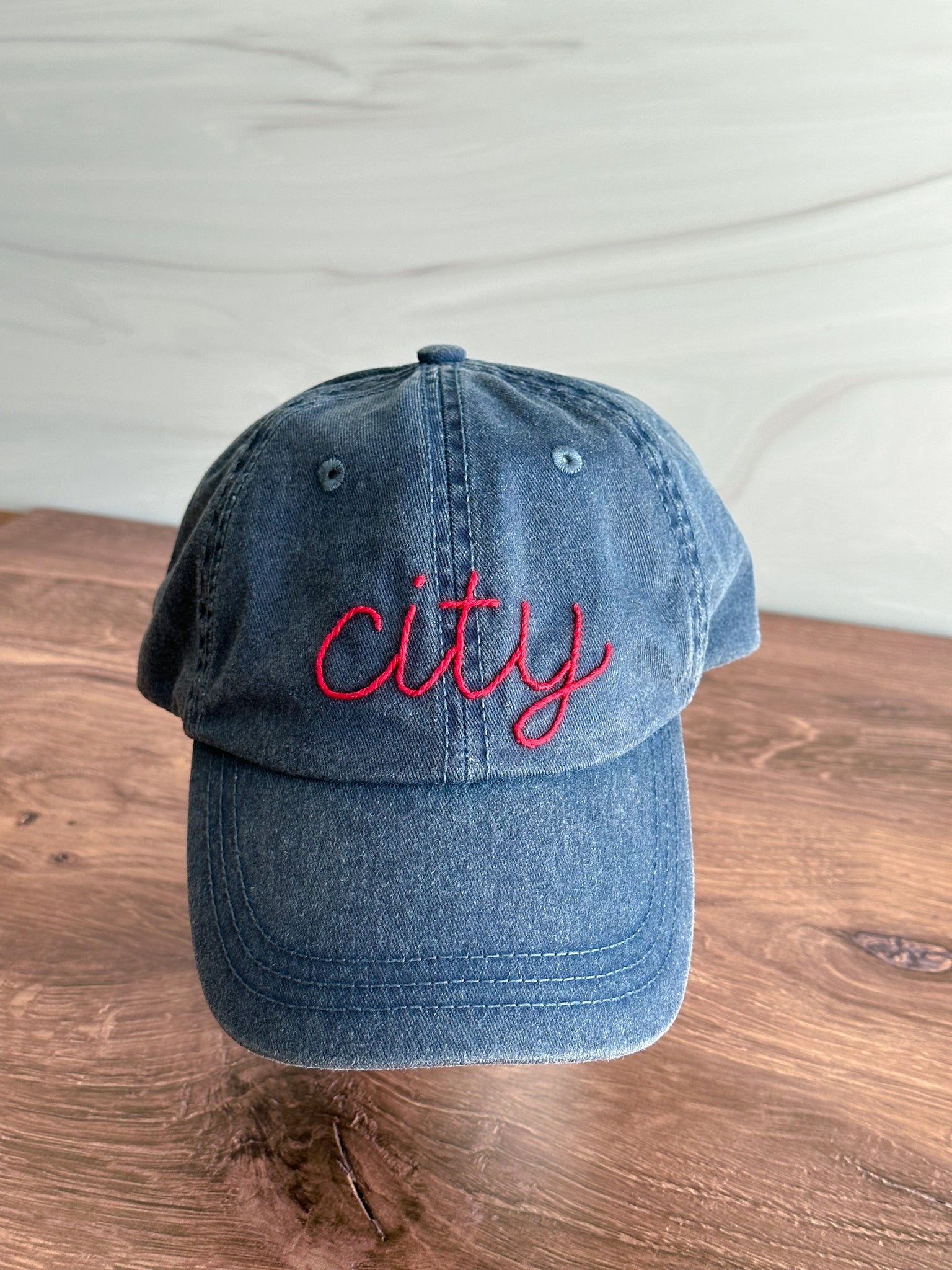 STL City Hand Embroidered Hat