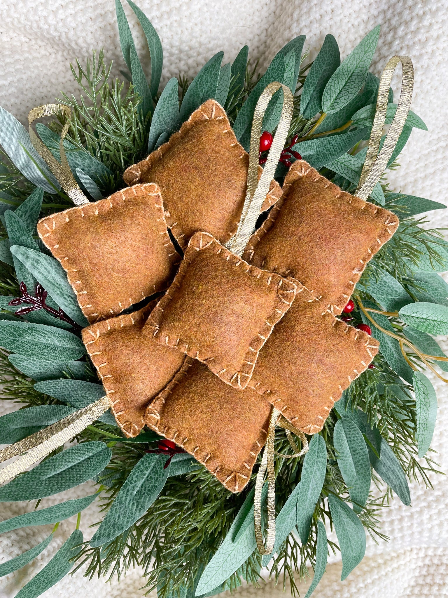 Saint Louis Hand Embroidered Ornaments